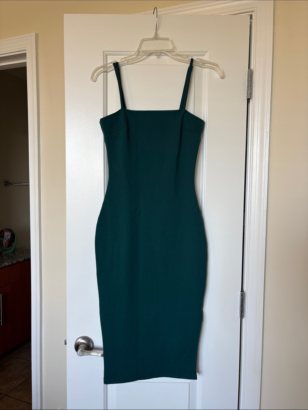 Lulus Green Midi Bodycon Dress
